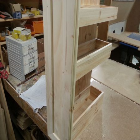 싱크대 ( 하부장2900 mm * 700 mm * 570 mm)(UV백색)(0 mm)(내부장 백색)