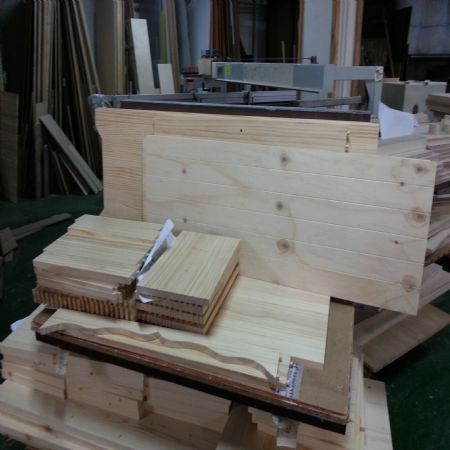 미첼 쥬니어장 4단 집성목 18mm(소나무) (800*1138*450)(1개)