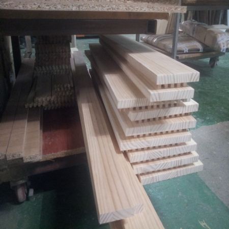 원목 패널 시즈닝 2단