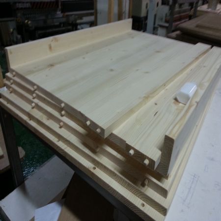 뒷판없는 원목공간박스.(샌딩작업)(1개)