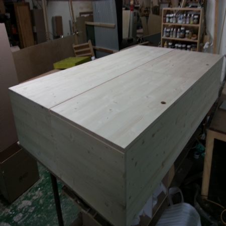 모던수납 침대(스프러스) (2000*400*1200)(조립 완제품)(1개)