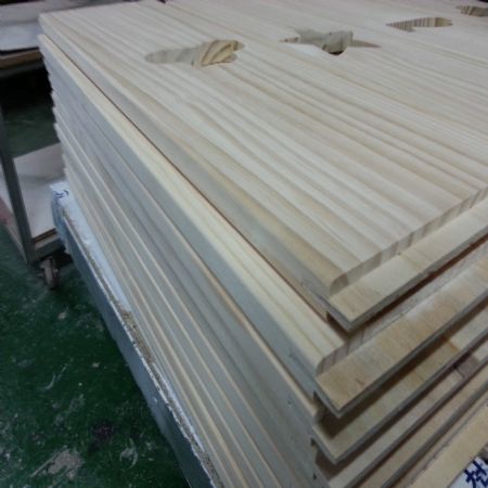 스마트 2층 침대(왼쪽)(소나무) (2000*2017*1100)(샌딩작업)(1개)