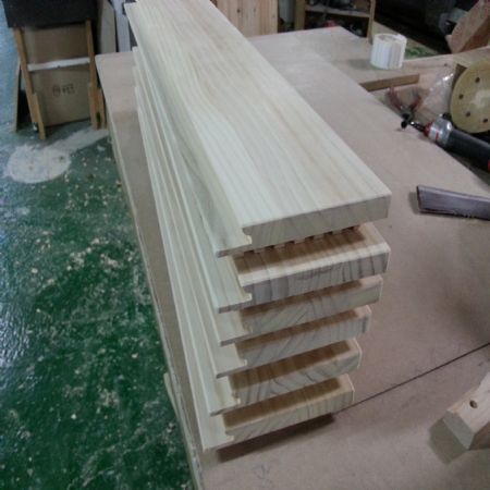 모던수납 침대(소나무) (2040*400*1500)(1개)