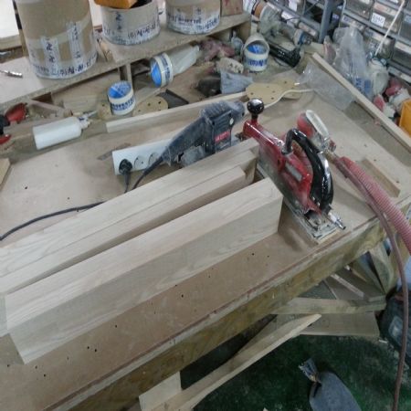 애쉬(물푸레) side finger 906X2280mm 30mm