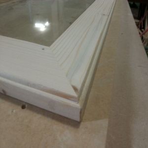 싱크대 ( 상부장2200 mm * 800 mm * 310 mm 하부장2200 mm * 700 mm * 570 mm)(스프러스문짝)(32 mm)(내부장 오크색)