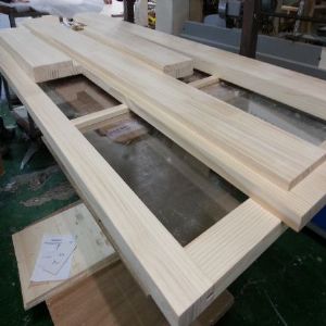 크로스 5mm 렉산 문짝 30mm(소나무) (800*1900*30)(1개)