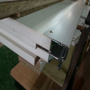 UV 신발장 특대(문짝 UV18mm,몸통 15mm)(7.UV고광택화이트펄(반짝이))(uv) (1535*2100*300)(1개)