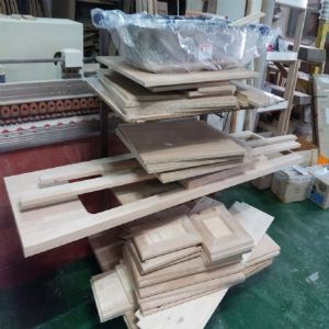 싱크대 ( 하부장3000 mm * 700 mm * 570 mm)(앨더문짝)(0 mm)(내부장 오크색)