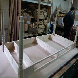 천연 원목 건강 트윈 서랍 책상(상판제외)(1개)