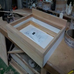 쿡탑용 서랍싱크장(오리나무) (600*140*520)(1개)