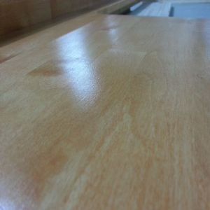 싱크대상판 원목(특수목) 36mm(뒷턱포함,싱크볼 별매)(자작나무) (2100*36*600)(도색)(스테인   바니쉬 네츄럴 오크)(반광)(1개)