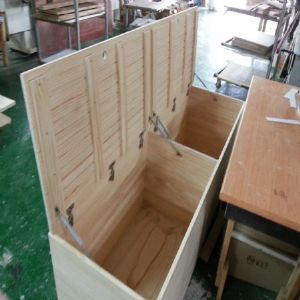 모던수납 침대(소나무) (2000*600*1200)(샌딩 조립)(1개)