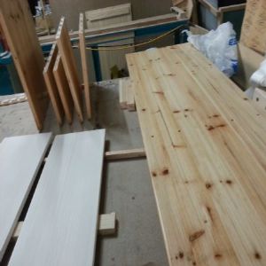 모던 심플 수납장(삼나무) (1250*700*450)(샌딩 조립 페인트)(바니쉬)(반광)(1개)