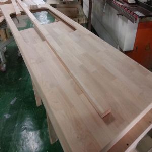 싱크대상판 원목(특수목) 36mm(뒷턱포함,싱크볼 별매)(오리나무) (2000*36*600)(1개)