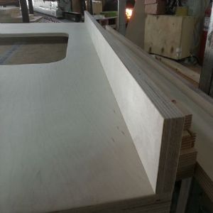 싱크대상판 원목(특수목) 36mm(뒷턱포함,싱크볼 별매)(자작합판) (1200*36*600)()(1개)