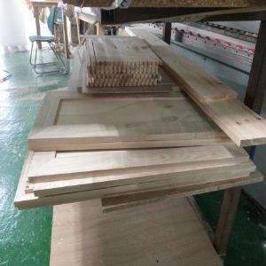 싱크대 ( 하부장2200 mm * 700 mm * 570 mm)(물푸레문짝)(0mm)(내부장 오크색)