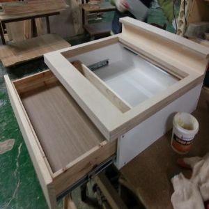 쿡탑용 서랍싱크장(자작합판) (620*165*600)(샌딩)(1개)
