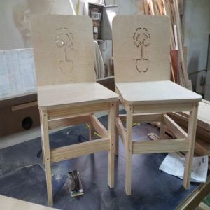 베이직 이미지 의자 (소나무) (420*800*400)(2개)