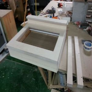 쿡탑용 서랍싱크장(자작합판) (610*136*600)(샌딩)(1개)