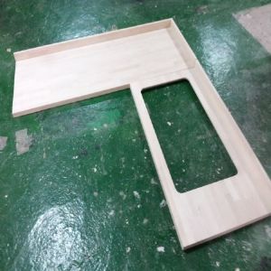 싱크대상판 원목(특수목) 36mm(뒷턱포함,싱크볼 별매)(자작나무) (1170*36*640)(샌딩)(1개)