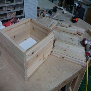 미첼 쥬니어장 4단 집성목 18mm(소나무) (800*1138*450)(1개)