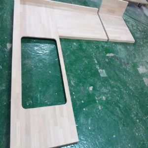 싱크대상판 원목(특수목) 36mm(뒷턱포함,싱크볼 별매)(오리나무) (1500*36*600)(샌딩)(1개)