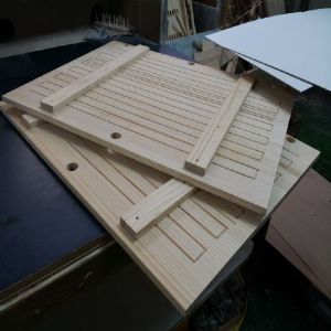 모던수납 침대(소나무) (2000*400*1500)(샌딩)(1개)