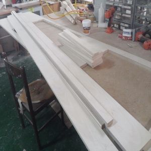 싱크대상판 원목(특수목) 36mm(뒷턱포함,싱크볼 별매)(자작합판) (2415*36*600)(1개)