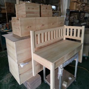 원목 수납쇼파 (소나무) (3000*500*700)(1개)