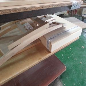 원목 선반 거울(소나무) (600*600*75)()(1개)