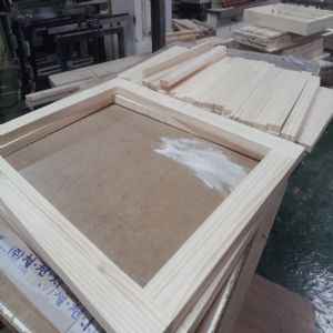 프로방스 갤러리문짝 재료 두께 18mm(소나무) (480*595*0)(2개)