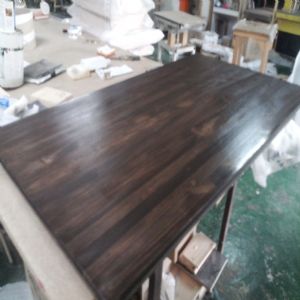 베이직 테이블(소나무) (1190*870*660)(페인트)(스테인 바니쉬 블랙 월넛)(반광)(1개)