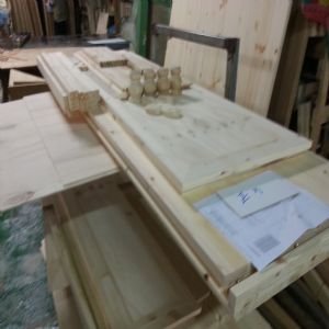 모던하우스 서랍옷장 (2나비중1개 대1개)(홍송) (1100*2000*600)(1개)