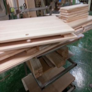 모던수납 침대(소나무) (2000*450*1500)(1개)