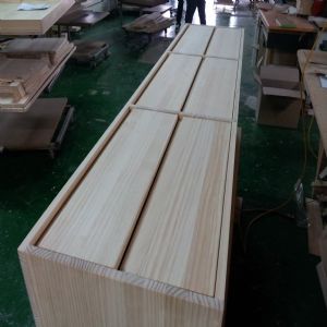 모던수납 침대(소나무) (2000*450*1200)(조립)(1개)