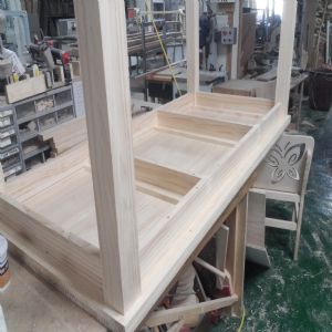 베이직 6인용 원목 식탁(소나무) (1700*800*800)(1개)