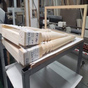 유로 서랍 화장대(소나무) (1200*750*500)(샌딩작업)(1개)