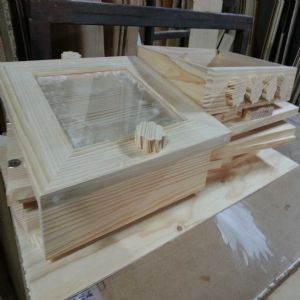 파더메이드 키즈 주방놀이 싱크대 (소나무) (805*770*305)(1개)