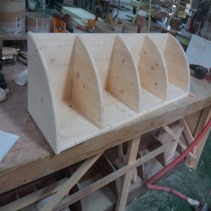 미첼 코너 플러스 다용도수납장 집성목 18mm(스프러스) (400*1160*305)(샌딩작업)(1개)