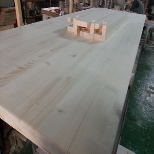 베이직 6인용 원목 식탁(스프러스) (2000*750*800)(샌딩작업)(1개)