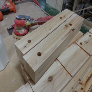 건강 침대 (평상형)(삼나무) (2000*400*1430)(1개)