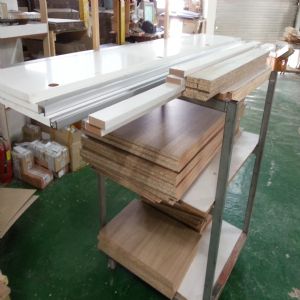 UV 유광백색 여닫이