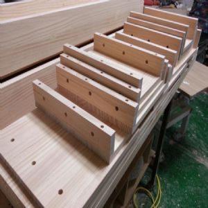 사이드 스텝 프리 박스(사다리대용)(소나무) (1200*1200*300)(1개)