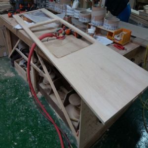 원목(특수목) 싱크대상판 쿡탑(가스렌지) 가공비용