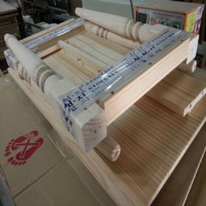 집성목 천연 원목 건강 식탁(소나무) (800*730*500)(1개)