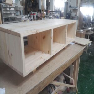 베이직 심플 AV장 (미닫이문)(홍송) (1350*400*500)(1개)