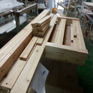 건강 침대 (평상형)(삼나무) (1900*450*1000)(1개)