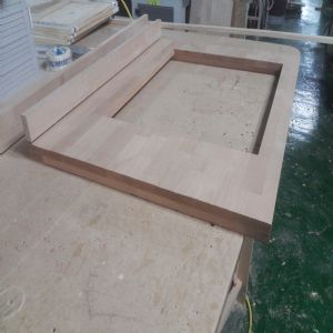 싱크대 ( 하부장3050 mm * 700 mm * 570 mm)(소나무문짝)(128mm)(내부장 백색)