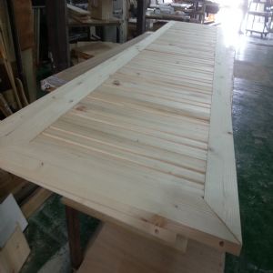 고급형 페이즐리 문짝(1.좌측문싱크대경첩홈가공)(스프러스) (480*2000*0)(2개)