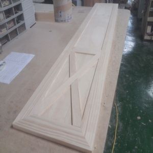 패널 크로스 문짝 18mm(1.좌측문)(소나무) (345*1925*0)(1개)